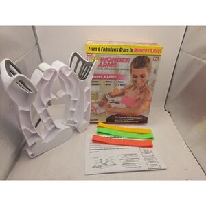 Wonder Arms Total Workout System AS SEEN ON TV White BRAND NEW OPEN BOX